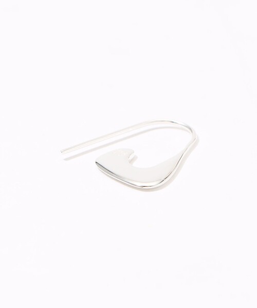 ピアス BAR Jewellery CURB シルバーピアス レディースの画像