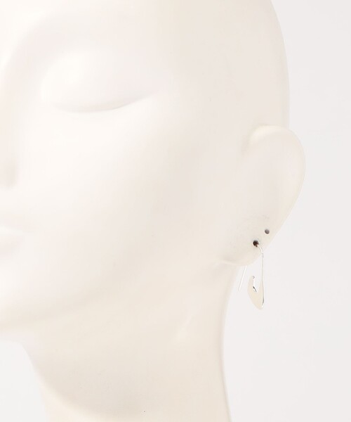 ピアス BAR Jewellery CURB シルバーピアス レディースの画像