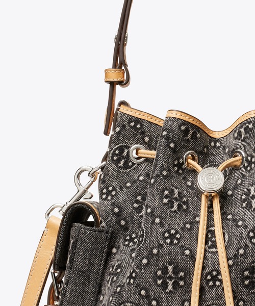 トリーバーチ　モノグラムショルダーバッグ　バケットバッグ TORY BURCH（トリーバーチ） ショルダーバッグ バッグ ロミー T