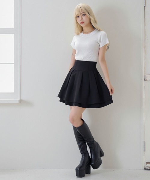 「Diable baiser」 キュロット MEDIUM ブラック レディース_画像6