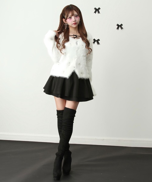 「Diable baiser」 キュロット MEDIUM ブラック レディース_画像8