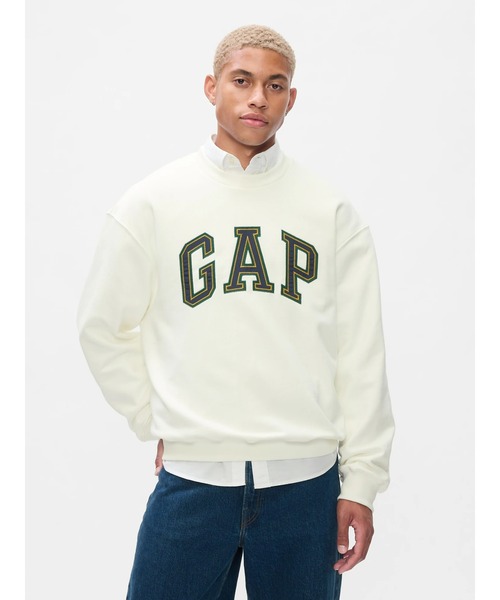 GAP（ギャップ） スウェットカットソー X-LARGE ライトグレー メンズ