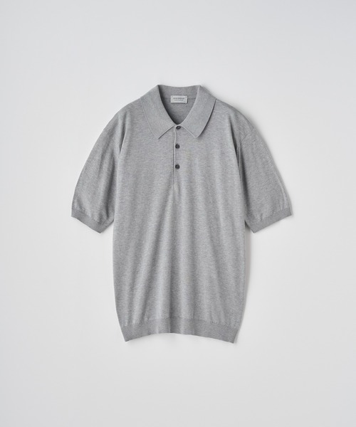 JOHN SMEDLEY（ジョンスメドレー） ポロシャツ 半袖コットンニット
