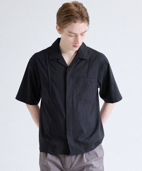 Parts Lab. シャツ 半袖 「Parts Lab.」Dry Touch Basic Open Collar