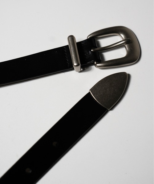 Camphor wood ベルト RECYCLE COW LEATHER WESTERN BELT / リサイクル