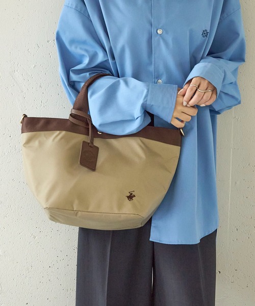 「BEVERLY HILLS POLO CLUB」 トートバッグ FREE ブラック レディース_画像6