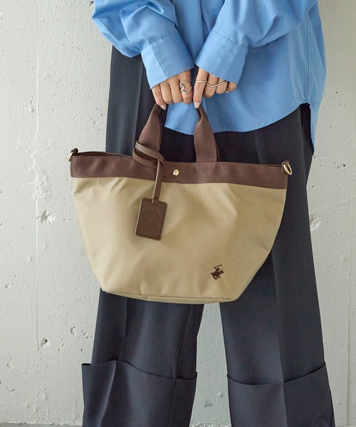 「BEVERLY HILLS POLO CLUB」 トートバッグ FREE ブラック レディース_画像7