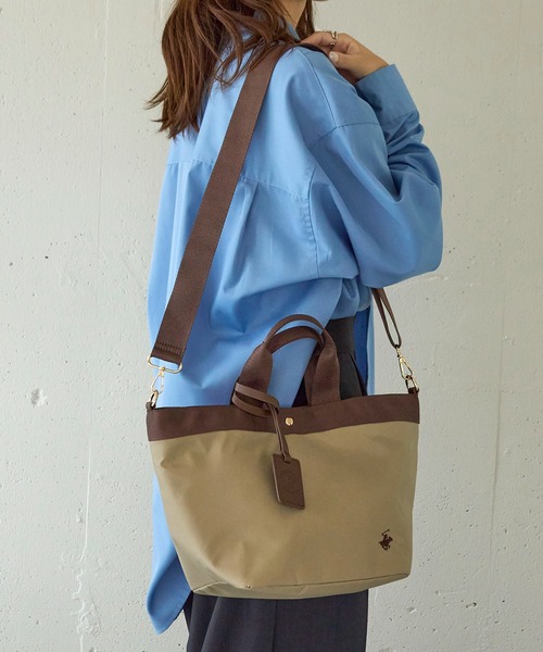 「BEVERLY HILLS POLO CLUB」 トートバッグ FREE ブラック レディース_画像8