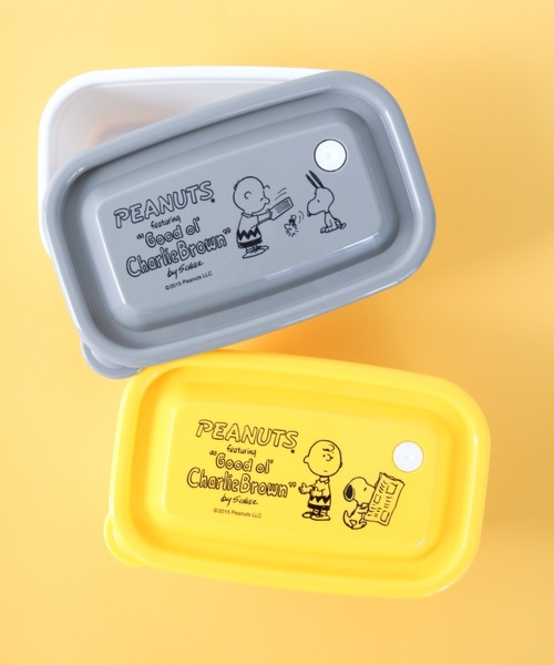 PEANUTS 弁当箱 「PEANUTS/ピーナッツ」スヌーピー レンジパック 2個