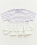 tシャツ ガールズ ペプラム ドッキング ボー...の詳細画像2
