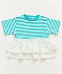 tシャツ ガールズ ペプラム ドッキング ボー...の詳細画像3