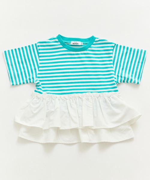 pairmanon（ペアマノン） tシャツ ガールズ ペプラム ドッキング