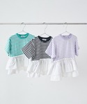 tシャツ ガールズ ペプラム ドッキング ボー...の詳細画像1