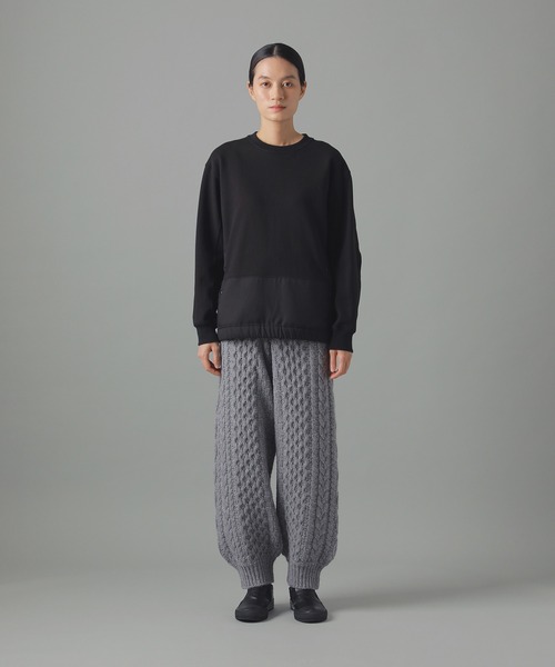 「ZUCCa」 スウェットカットソー M size ブルー レディースの画像