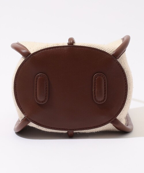 HEREU ブラウンレザーショルダーバッグ HEREU（ヘリュー） ショルダーバッグ バッグ HEREU CALELLA BUCKET