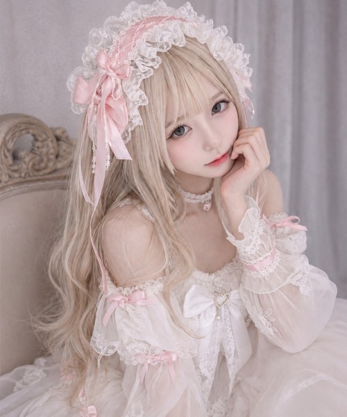 Bling Leads カチューシャ 「Bls」「ZA」「Bling Leads」編み上げ