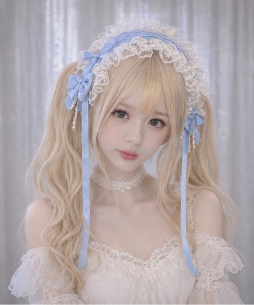 Bling Leads カチューシャ 「Bls」「ZA」「Bling Leads」編み上げ