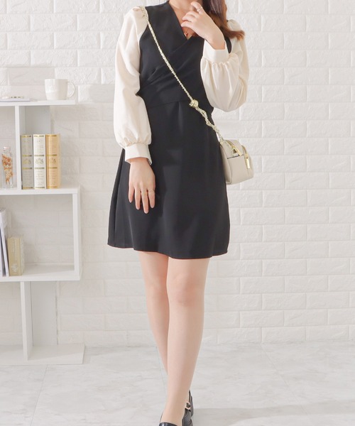 「Lace Ladies」 長袖チュニック S ブラック レディース_画像8