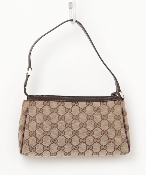 Gucci ハンドバッグ ベージュ ブラック GUCCI（グッチ） ハンドバッグ - ベージュ レディース : ZOZOTOWN