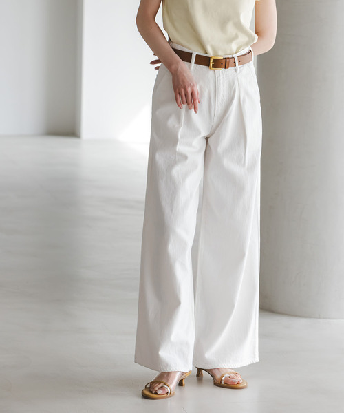 NEEDBY heritage（ニードバイヘリテージ） ワイドパンツ ジーンズ