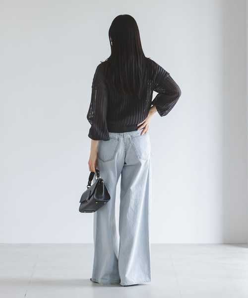NEEDBY heritage（ニードバイヘリテージ） ワイドパンツ ジーンズ