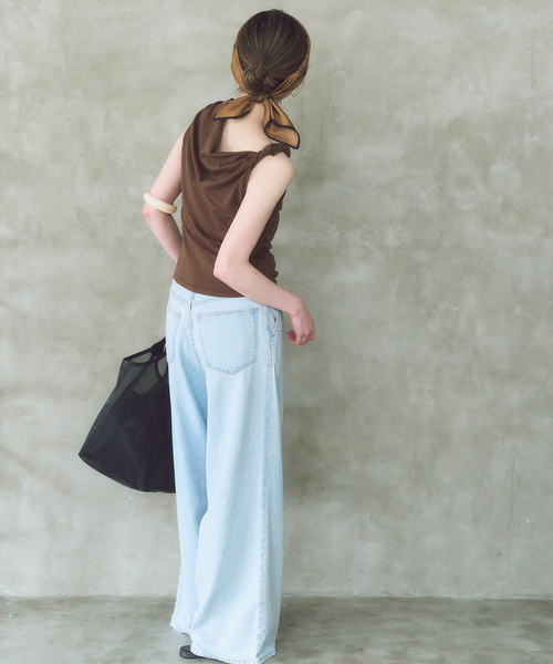 NEEDBY heritage（ニードバイヘリテージ） ワイドパンツ ジーンズ