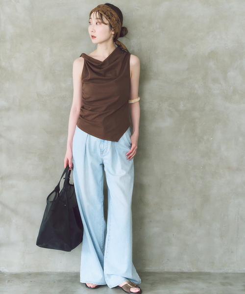 NEEDBY heritage（ニードバイヘリテージ） ワイドパンツ ジーンズ