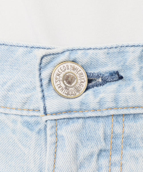 NEEDBY heritage（ニードバイヘリテージ） ワイドパンツ ジーンズ