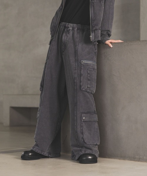 HARE（ハレ） カーゴパンツ SMALL パープル メンズ : ZOZOTOWN Yahoo