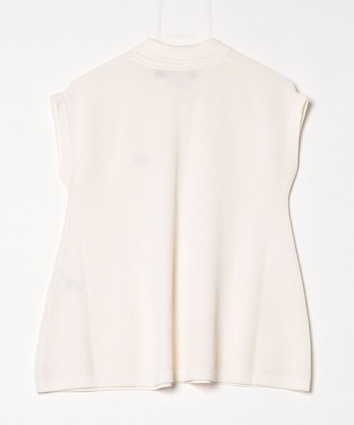「FRED PERRY」 半袖ポロシャツ 36 ベージュ レディース_画像2