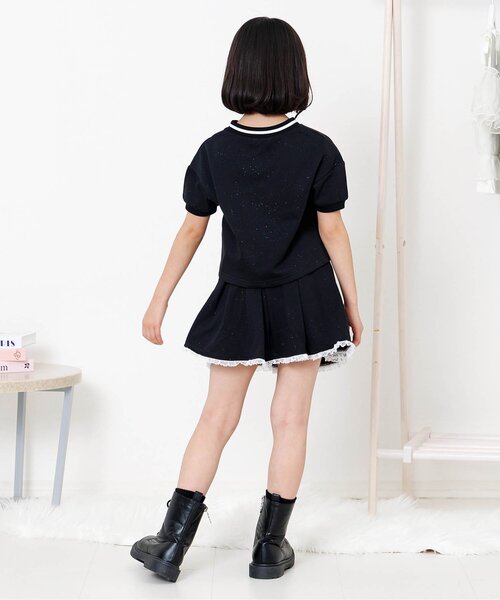 algy（アルジー） セットアップ ラメミニ裏毛セットアップ キッズ 子供