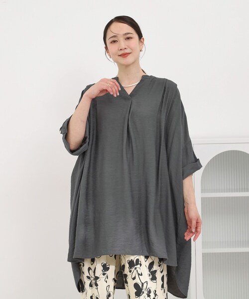 SHOO・LA・RUE（シューラルー） チュニック 「ひんやり/洗濯機可/体型