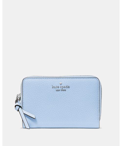 kate spade ケイトスペード　ブルー系　ミディアム折り財布　A106 kate spade NEW YORK（ケイト・スペード ニューヨーク） 財布 ノット