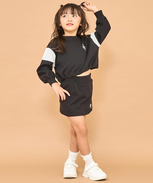 「ANAP kids」 「KIDS」セットアップ 120 ライトグレー キッズ_画像5