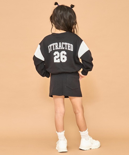 「ANAP kids」 「KIDS」セットアップ 120 ライトグレー キッズ_画像7