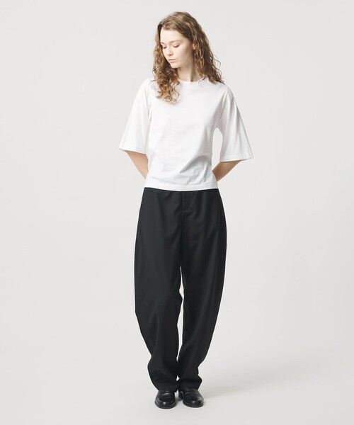 LOEFF（ロエフ） tシャツ 「LOEFF」スビンコットン ショートスリーブ T