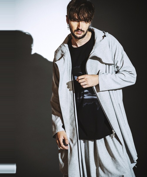 NO ID.（ノーアイディー） ジップアップパーカー ONE SIZE グレー 