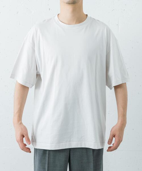 tシャツ ATON　SUVIN 60/2 OVERSIZED T-SHIRTS メンズの画像
