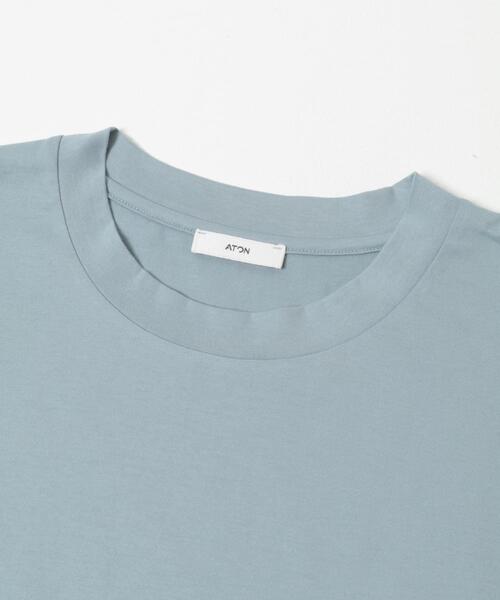 tシャツ ATON　SUVIN 60/2 OVERSIZED T-SHIRTS メンズの画像