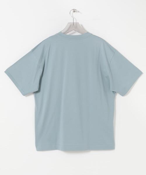 tシャツ ATON　SUVIN 60/2 OVERSIZED T-SHIRTS メンズの画像