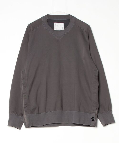 sacai（サカイ） スウェットカットソー 1 グレー メンズ : ZOZOTOWN