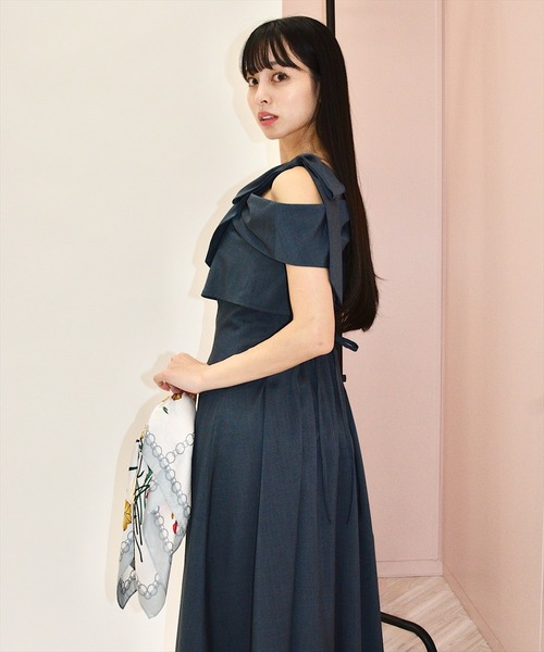 WILLSELECTION（ウィルセレクション） ワンピース アシメリボン