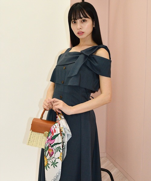 WILLSELECTION（ウィルセレクション） ワンピース アシメリボン