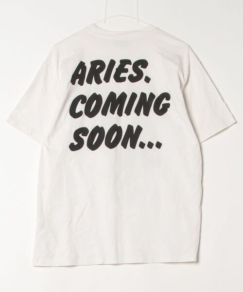 「ARIES」 半袖Tシャツ M ホワイト メンズ_画像2