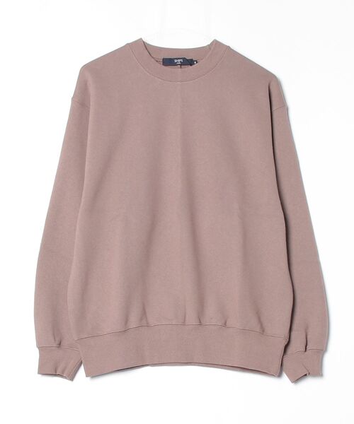 「SHIPS Colors」 スウェットカットソー LARGE ブラウン メンズ_画像2