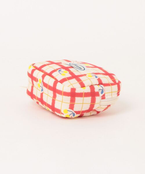 Mignonjour ポーチ Mignonjour/さくらんぼチェック柄ミニポーチ M2925
