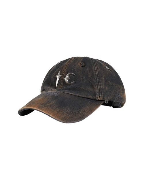 キャップ 帽子 TC TWO TONE WASHED CAP メンズ レディースの画像
