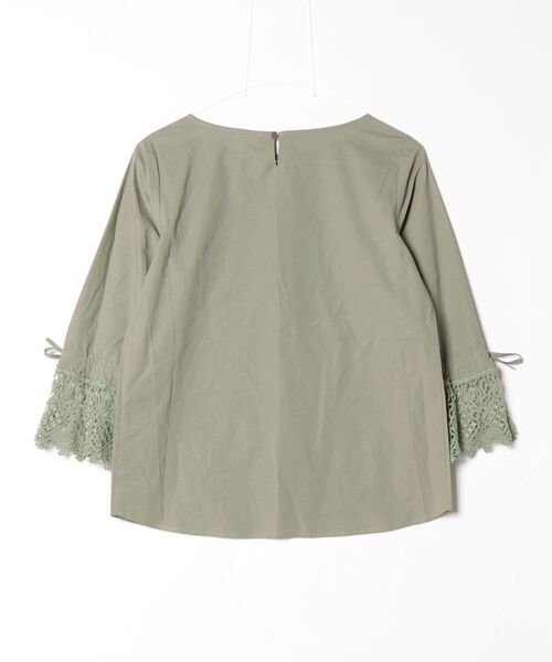 「SCAPA」 長袖ブラウス 38 グリーン レディース_画像2