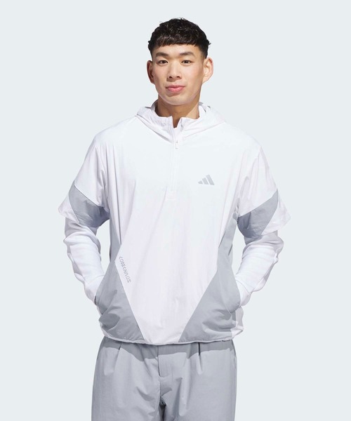 adidas メンズパーカー（色：ホワイト系）｜トップス｜ファッション