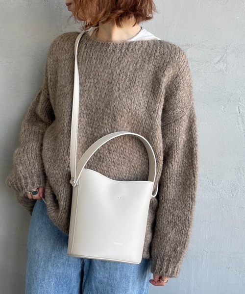 YAHKI ヤーキ cross body ショルダーバッグ 色：オフホワイト YAHKI（ヤーキ） ショルダーストラップ ショルダーバッグ バッグ 「WEB